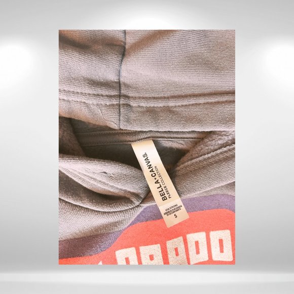 Light purple, grey Colorado hoodie from the Denver airport - Picture 4 of 5